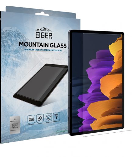 Eiger Mountain Glass Tablet Screen Protector 2.5D for Samsung Galaxy Tab S7/ S8 in Clear